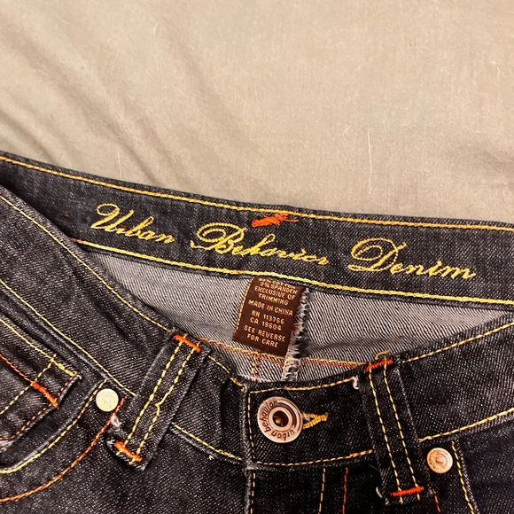 Urban behaviour Denim flared low rise jeans, size 25, - Picture 7 of 7